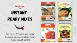 Buy Instant Ready Mixes at Swaduniya with best Deals. We are leading manufacturers of best quality traditional Indian Recipes. Our products are supplied to many reputed companies, grocery stores, hotels and restaurants in India.